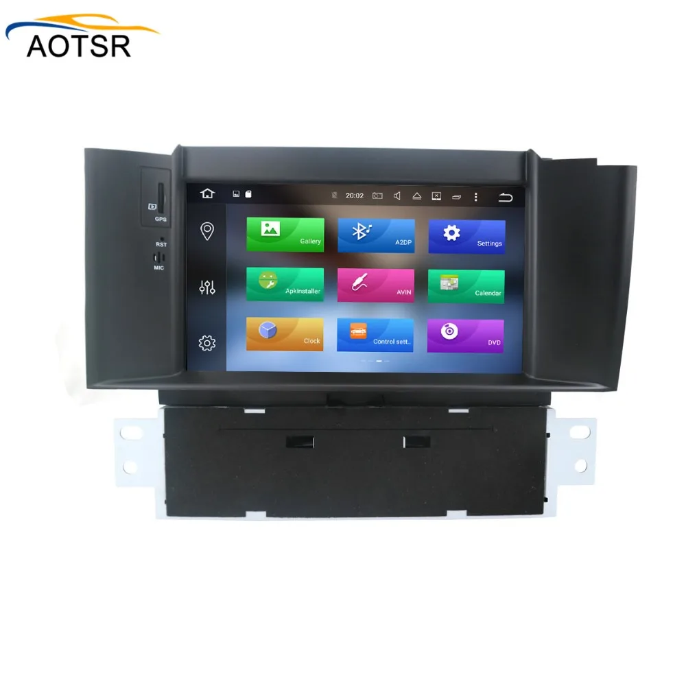 

7" IPS Android 9.0 Car GPS Stereo For Citroen C4 C4L DS4 2011 2012 2013 2014 2015 Auto Radio FM DVD Audio WiFi GPS Navigation BT