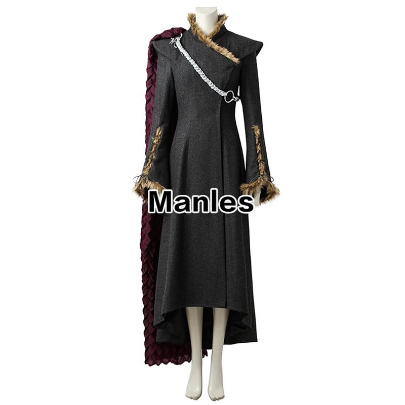 Game of Thrones Cosplay Costume: Daenerys Targaryen Women's Disguise for Halloween and Carnival, Fancy Dress Cloak image 2