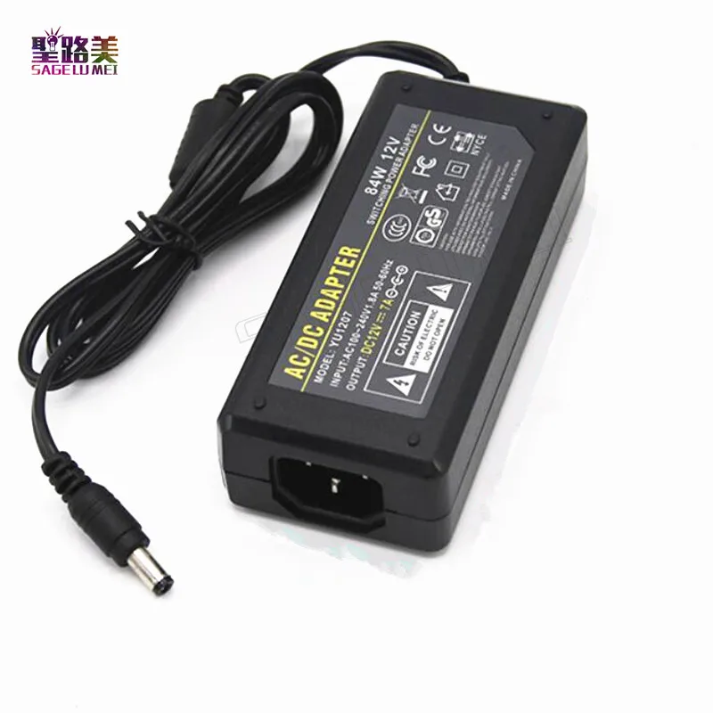 AC 110V 220V DC/DC 12V 1A 2A 3A 5A 6A 7A 8A 10A светодиодный адаптер питания для 2811 2812 5050 3528 Светодиодные ленты светодиодный трансформаторы системы освещения