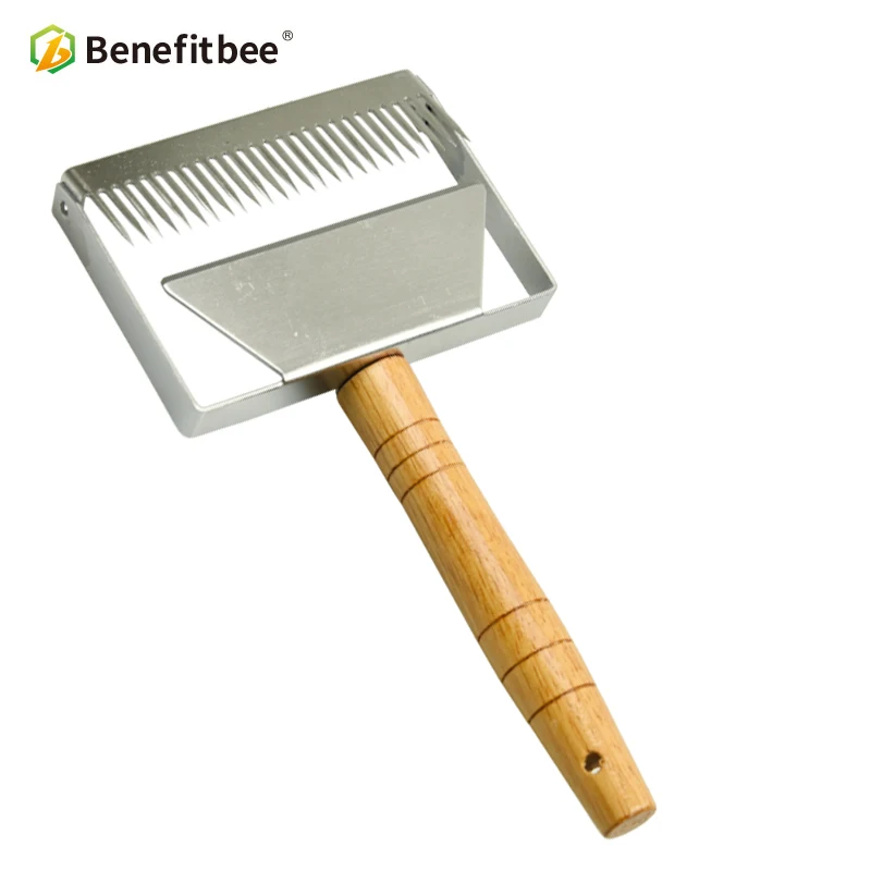 Бренд Benefitbee, скребок для меда, вилка для меда из нержавеющей стали, инструменты для пчеловодства, инструмент для улья apicultura, скребки