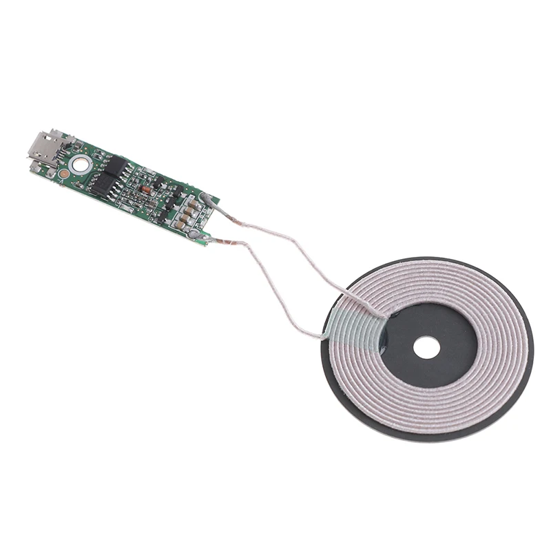

1pc DIY standard Accessories transmitter module coil circuit board universal Portable 5W Qi Fast Charging Wireless Charger hot