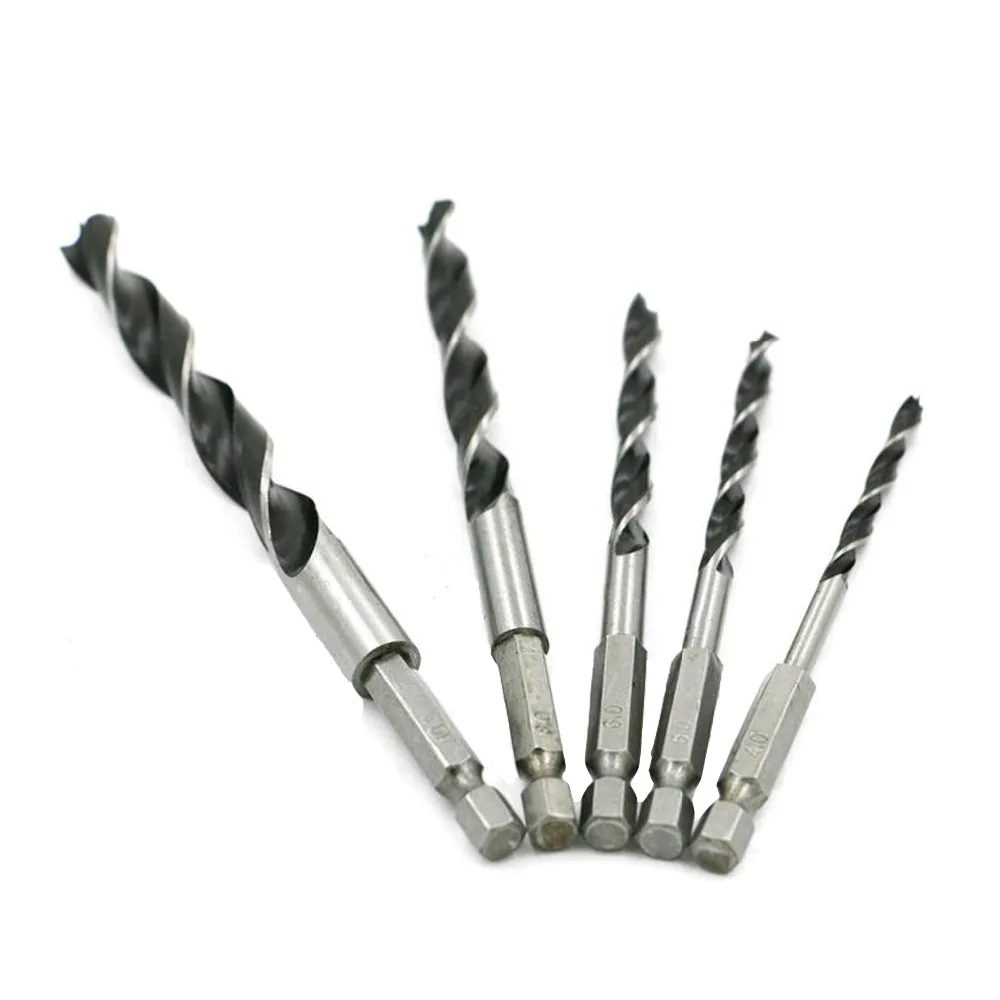 5 шт./компл. Шестигранная головка сверла M4/M5/M6/M8/M10 HSS Инструменты для нарезания