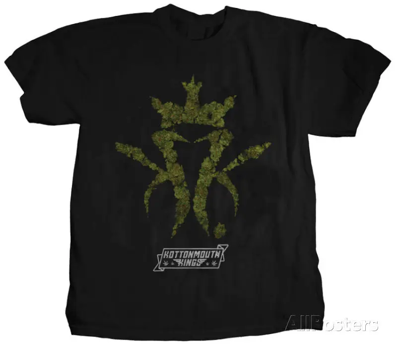 Kottonmouth Kings-Корона почки Одежда Футболка-черный | Мужская одежда