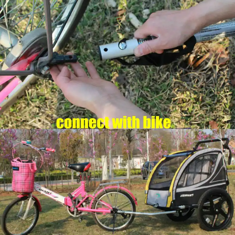 bicycle baby trailer & jogger 2 in 1