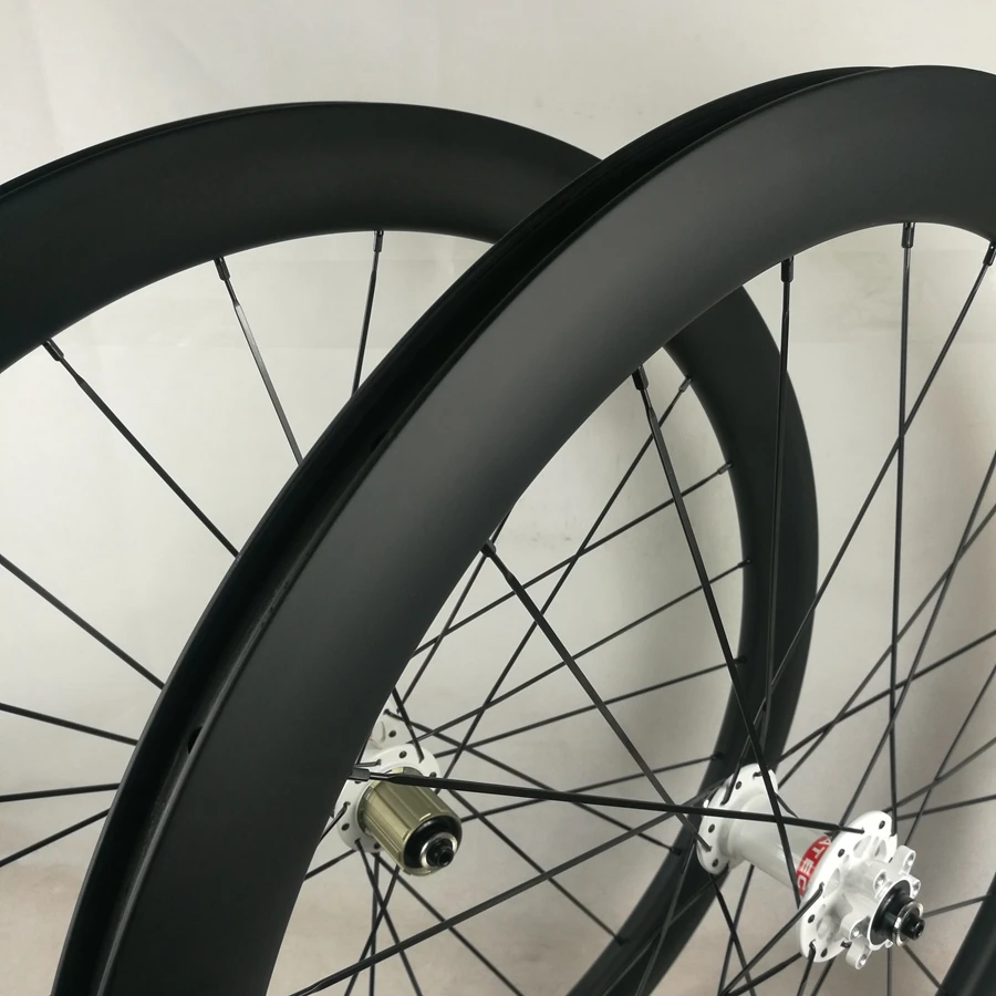 BIKEDOC Ruedas Carbono Carretera 700C 50 мм колеса для шоссейного велосипеда Clincher карбоновый дорожный вилсет под дисковый тормоз 25 мм колеса