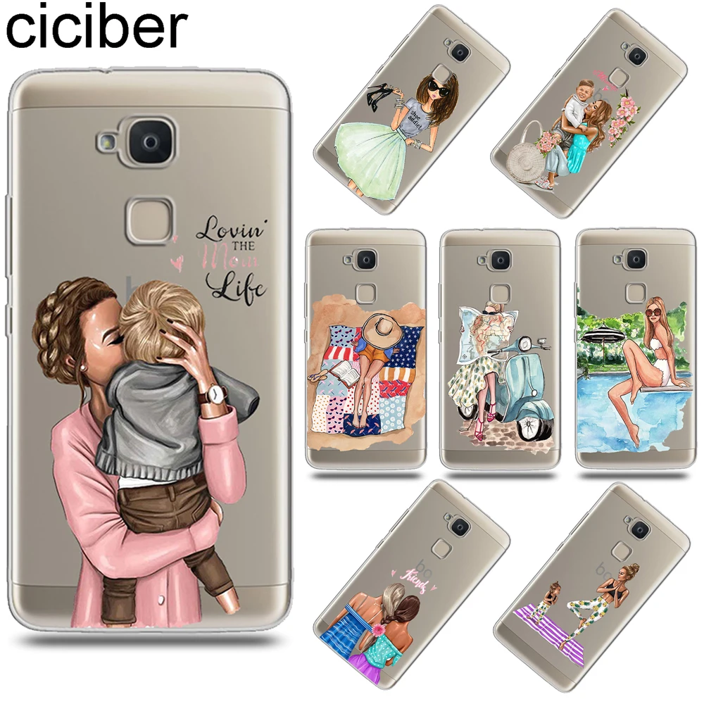 

ciciber Super Mom Funda for BQ Aquaris X U2 C U X5 V VS X2 M Plus Lite Pro Soft TPU Phone Case Capa for BQ M5 E5s M5.5 E4.5 M4.5