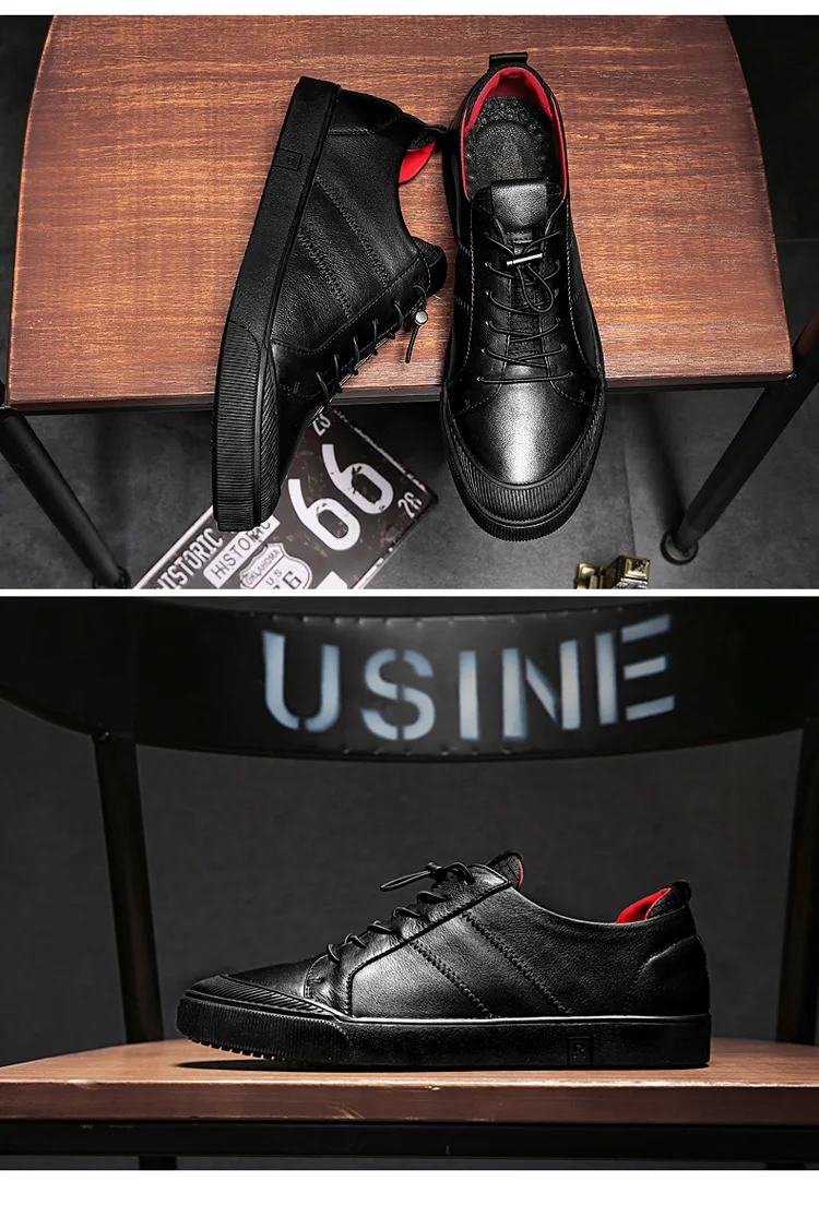 Обувь наивысшего качества; мужская повседневная обувь из натуральной коровьей кожи; дизайнерские модные роскошные Дизайнерские однотонные черные туфли; размеры 38-44