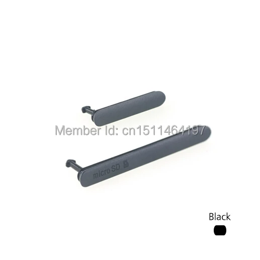 

Original SD + SIM + USB Charging Port Dust Plug Water Proof Cover Flap Replacement Part for Sony Xperia Z3 D6603D6643D6653 D6616