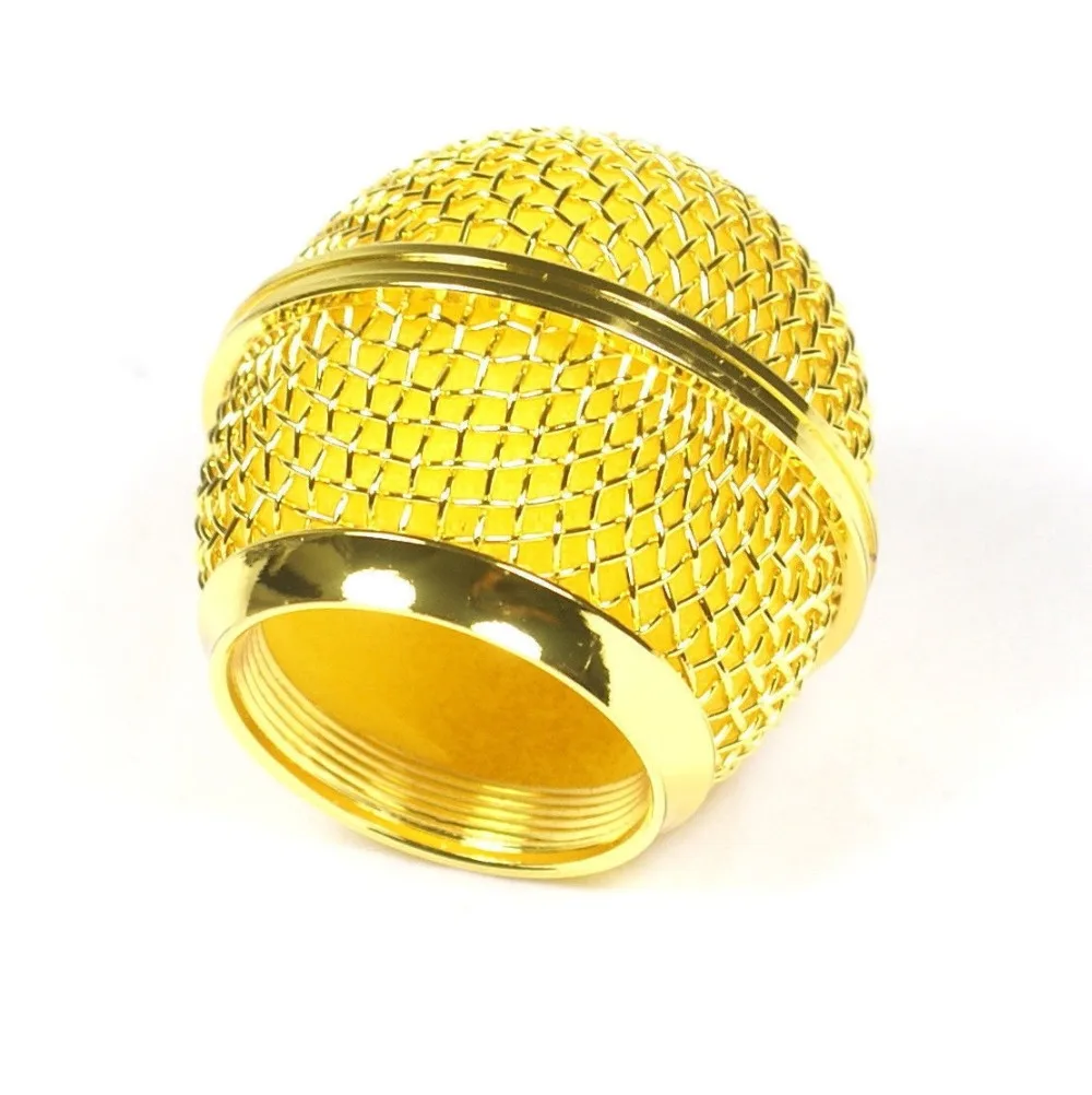 Микрофонная решетка для микрофона Shure SM58 565SD LC с золотым покрытием|microphone grill|microphone