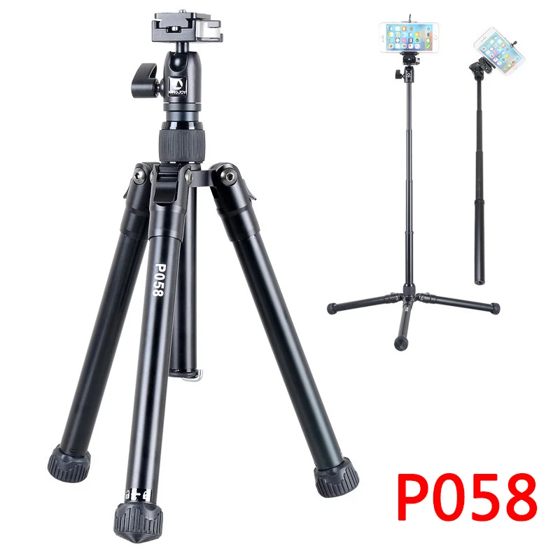 KINGJO официальный P058 мини Камера Штатив для телефона штатив Gorillapod Мобильный штатив-Трипод Para мовиль алюминиевый триножник стенд палка для селфи - Цвет: P058