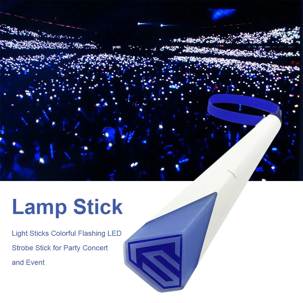 Светящиеся Lightstick импульсная лампа Красочный светодиодный стробоскоп палочки проблесковый маячок для вечерние концерта и событий