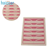 Горячее предложение, лучшее предложение, Красивая Женская двусторонняя татуировка для бровей и губ, кожа для игл, поставка машины, простые листы