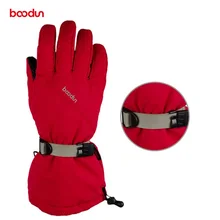Кроссовки пять пальцев мужские женские зимние уличные лыжные перчатки, рукавицы из водонепроницаемого микроволокна согревают