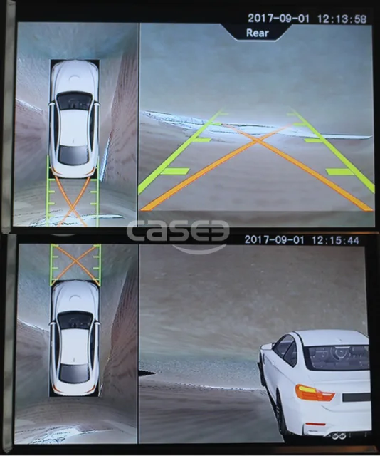 for Jeep Compass, Cherokee, Grand Cherokee 360 degree surround view