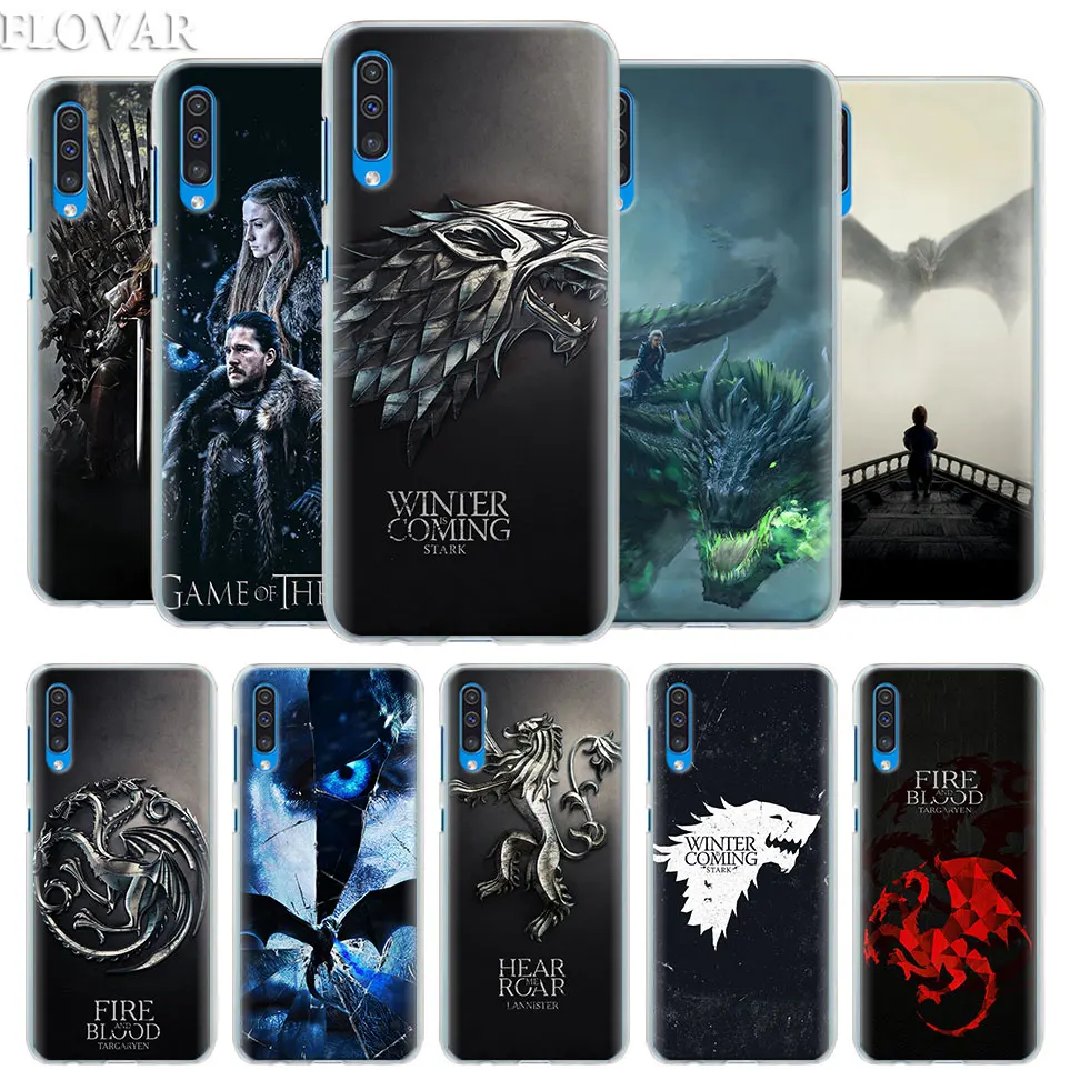 

Game of Throne Case Cover for Samsung Galaxy A30 A40 A50 A70 A6 A8 Plus A7 A9 2018 M30 Phone Case Coque
