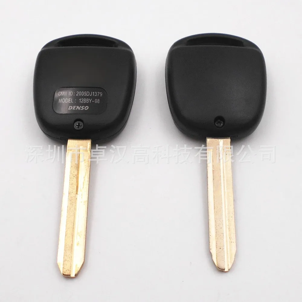 For Toyota Land Cruiser  Prado Instead of Original Factory Auto Car Key KETO 3 Buttons Change Car Key Shell (3)
