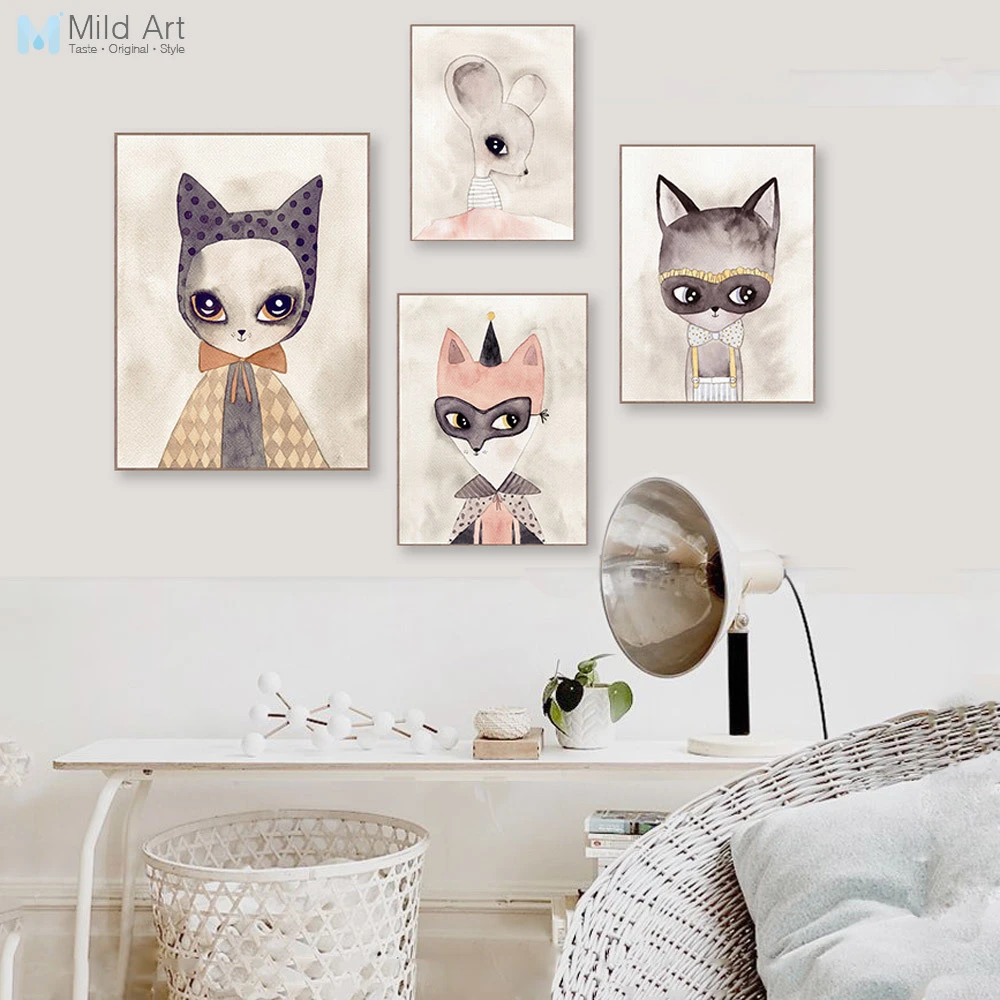 nordic nursery prints