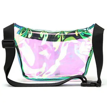 

Fashion Women Girls Waist Fanny Shiny Pack Belt Bag Pouch Travel Hip Bum Bag Women Small Purse