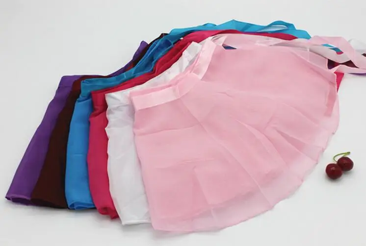 

100cm-160cm Women Kids Fashion Children Ballet Dance Dancewear Girl's Wrap Ballet Skirt Pink Blue Purple White Free Shipping
