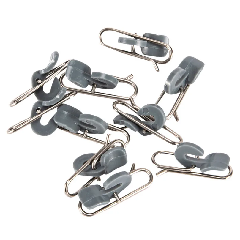 10pcs Impact clip bait cilp Freshwater Saltwater fishing tools bait protection #4M14 (1)