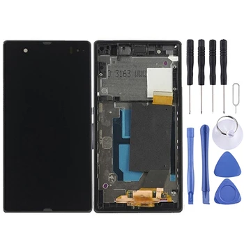 

High Quality LCD Screen and Digitizer Full Assembly Replacement with Frame For Sony Xperia Z / L36H / C6603 / C6602 With Tools