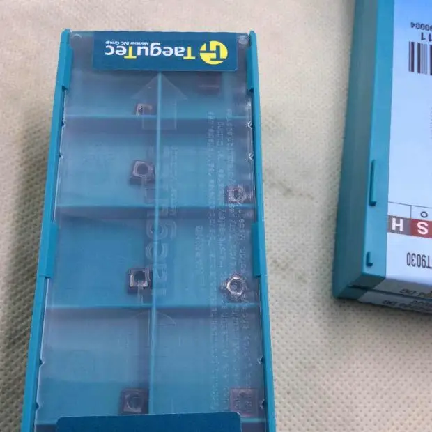 10 шт. Карбид taegutec вставки SPMG050204DGTT9030 CNC U сверла карбида вставки обработка нержавеющей стали и stee