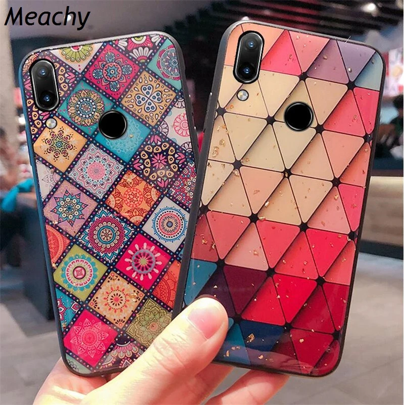 

Meachy Plaid Pattern Bling Phone Case Cover For Huawei P20 Lite Pro P30 Pro Mate 20 10 Pro P10 Plus Honor 10 V10 9 8 8X Fundas