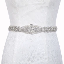 Inofinn Z10 хрустальные свадебные аксессуары атласный ремешок для свадебного платья Свадебная лента на талии поясом для свадьбы вечернее платье для выпускного вечера