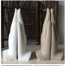 2 шт./компл. Песчаник Будда Рисунок Песчаник статуя Будды сад Статуи скульптуры Буддизм Статуи для украшения