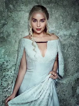 

MX09002 Emilia Clarke - English Actress Game of Thrones 24"x32" Poster