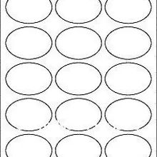 4x3 см пользовательские печатные овальные наклейки пользовательские овальные наклейки