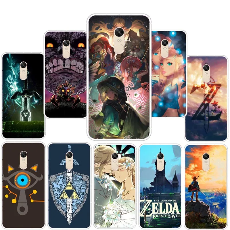 Мягкий силиконовый чехол из ТПУ для телефона Legend Of Zeldar Red rice NOTE 6 Millet 5 s PLUS note5pr Note 5A