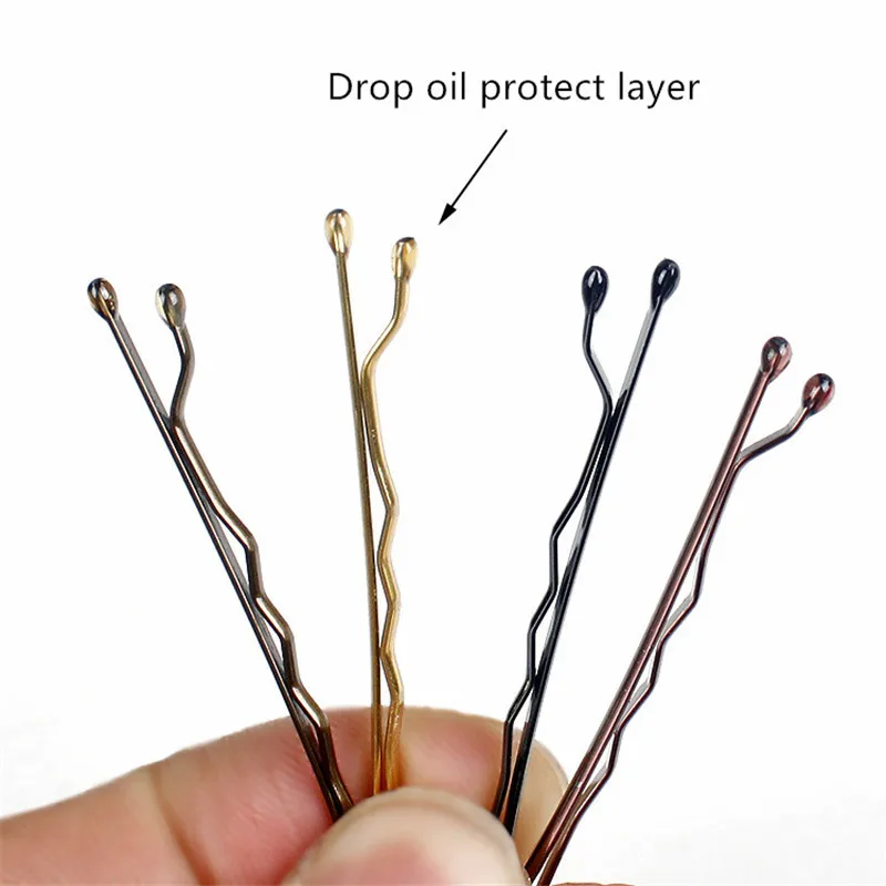 24pcs Hair Clip Ladies Hairpins Girls Hairpin Curly Wavy Grips Hairstyle Hairpins Women Bobby Pins Styling Hair Accessories