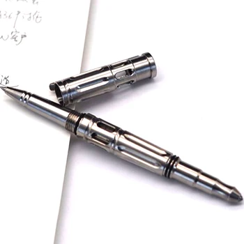 

IN Titanium Alloy Tactical Pen Multi-function EDC Self-defense Self-help Outdoor Camping Equipment Corrosion Resistance