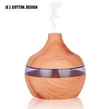 300 мл Арома увлажнитель ароматерапия Деревянный Зерно 7 цветов светодиодный USB Электрический ароматерапия эфирное масло Арома диффузор