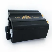 10 unids GPS GSM GPRS Vehículo Tracker GPS103A TK103A SOS/Movimiento/alarma De velocidad Con la caja