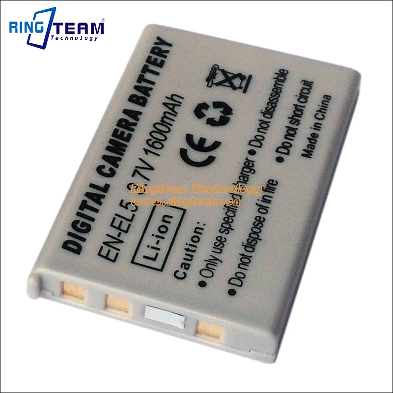 Digital Battery EN EL5 ENEL5 for Nikon Coolpix P4 P80 P90 P100 P500 P510 P520 P530
