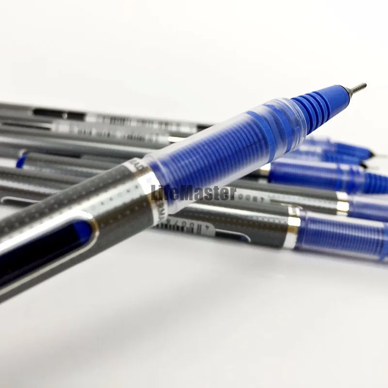 Гладкий супер хороший! Германия Staedtler 0,5 мм гелевая ручка Синие жидкие чернила для письма Наконечник иглы канцелярские принадлежности для студентов, офиса, школы