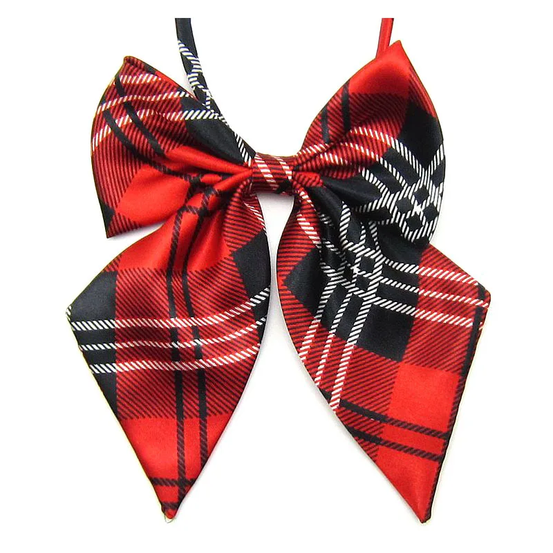 Fashion JK uniform collar butterfly cravat collar flower male and female unisex students campus lattice bow tie