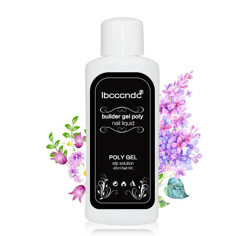 

Nail Tips Extension Builder Poly Gel Nail Liquid Nail Art Manicure Solution 45ml