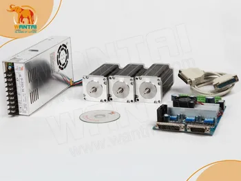 

3Axis Nema23 Motor 1.9N.m 270oz-in,3A,4Leads 57BYGH627&Driver Board CNC KIT Router Grind Foam Mill Laser,Free Ship to most CY