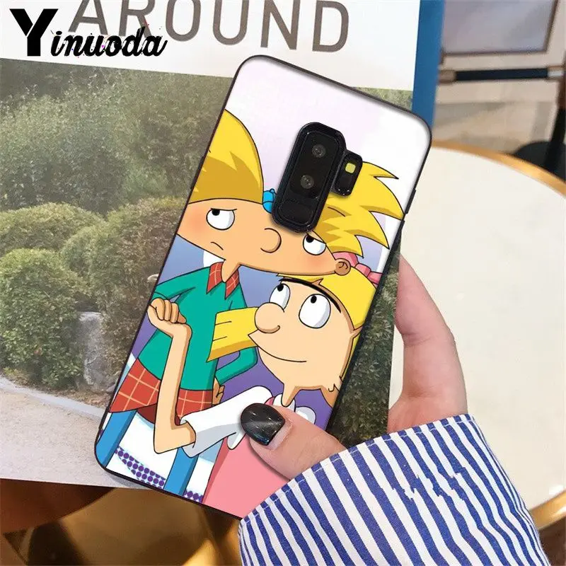 Yinuoda Эй Арнольд популярный дизайн чехол для GALAXY s5 s6 edge plus s7 edge s8 plus s9 plus - Цвет: A16