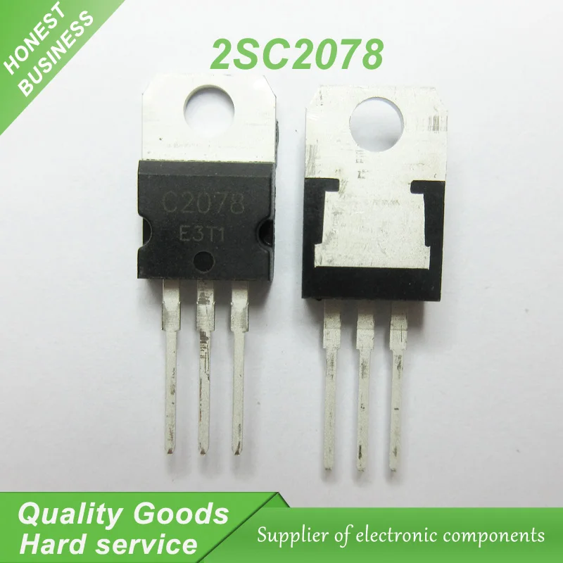 

10PCS 2SC2078 C2078 27MHz RF Amp transistor TO-220 Package new original