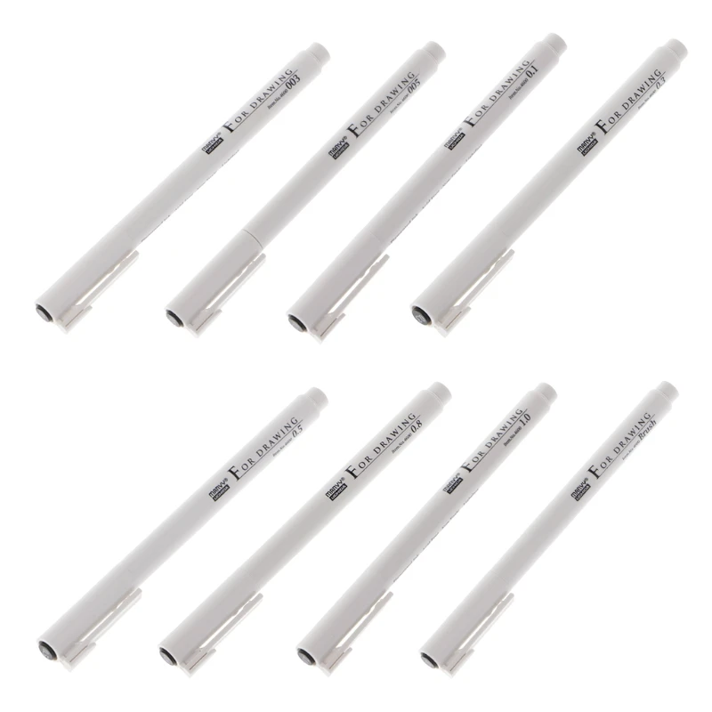 

Drawing Pen Fine Liner Pin Line Tubular Needle Point Black Ink Sketching Gifts Drawing Pen