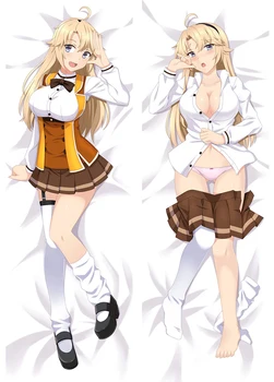 

Anime Katana Maidens Toji No Miko Ellen Kohagura & Kaoru Mashiko Dakimakura throw pillow cover hugging Body pillowcase