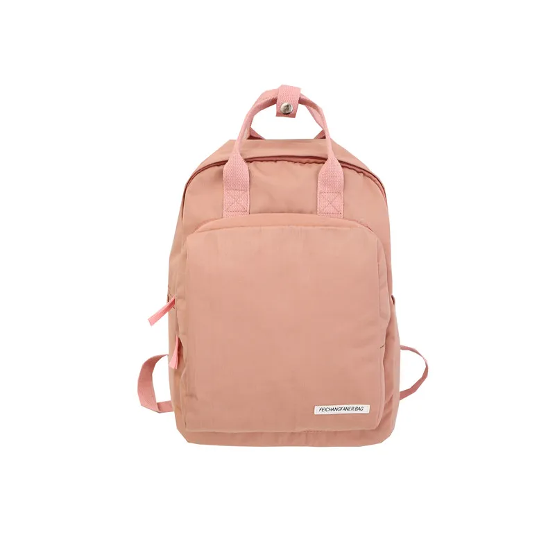 

Women Colorful Nylon Backpack School Bags for Teenage Girls Shoulder Bag Bagpack Women Travel Backpack Mochia 2019