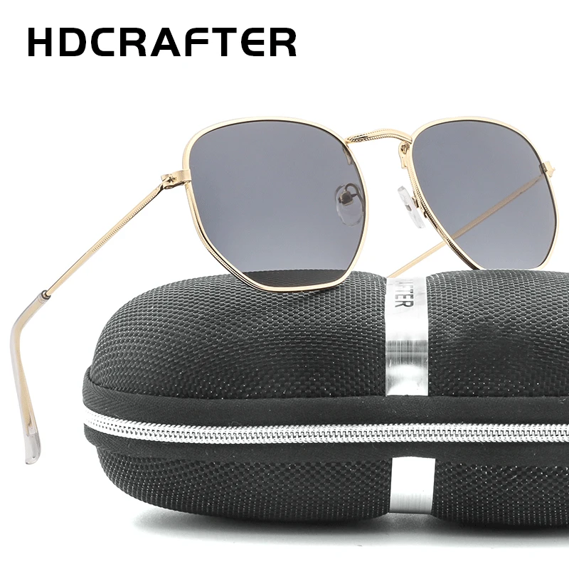 Hdcrafter брендовые женское зеркало солнцезащитные очки для мужчин квадратные UV400