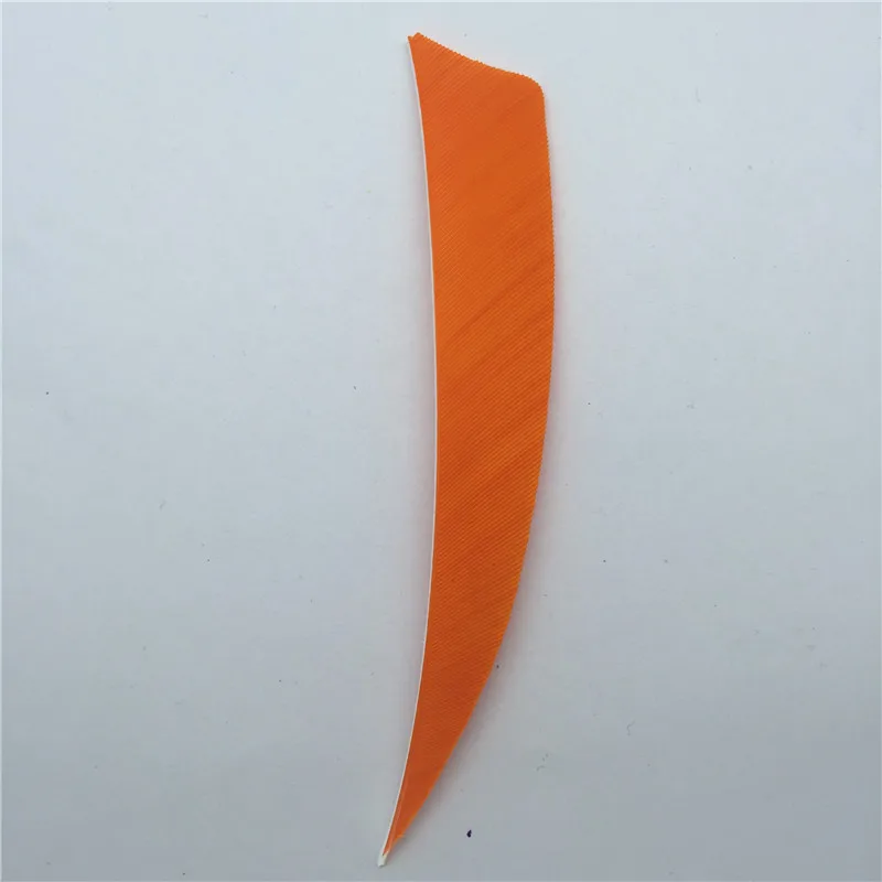 Tiro com Arco Flecha de Penas de Peru Flecha de Caça Taça Shield Fletches Pena Acessórios-4 Polegada Schield Fletchings 100pcs 4 15 Arco Flecha de Penas de Peru Pena