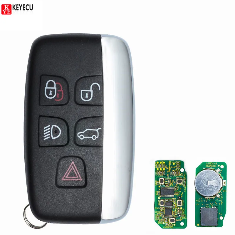 KEYECU-Smart-Remote-Car-Key-Fob-5-Button-315-434MHz-for-LR2-LR4-2012-2015-Range_