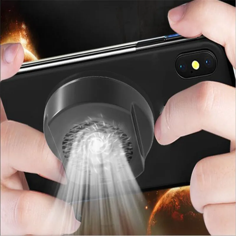 

Universal Mobile Phone USB with Cooler Cooling Fan Gamepad Holder Stand Bank Radiator Mute Fan For Tablet Iphone Android